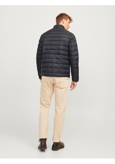 Jack & Jones Erkek Dik Yakalı Şişme Mont - 12258444 Siyah