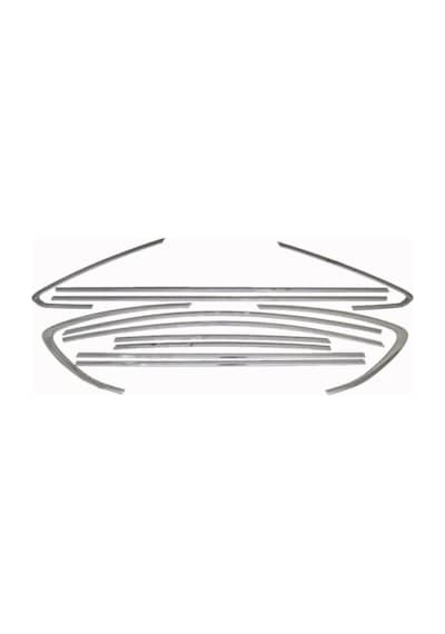 Opel Astra J Sedan 2012-2016 Cam Çerçevesi Krom 12 Prç. P.çelik