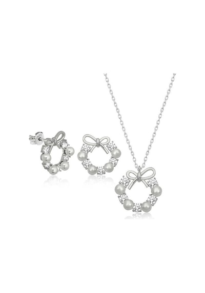 Gümüş Inci Kurdele Kadın Set (551187982)