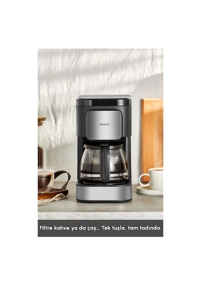 Karaca Just Coffee Aroma 2 In 1 Filtre Kahve ve Çay Demleme Makinesi
