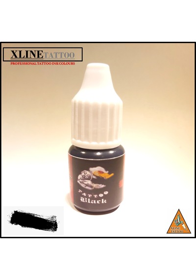 Xlınetattoo 5Ml Siyah Tattoo Dövme Boyası 5Mg