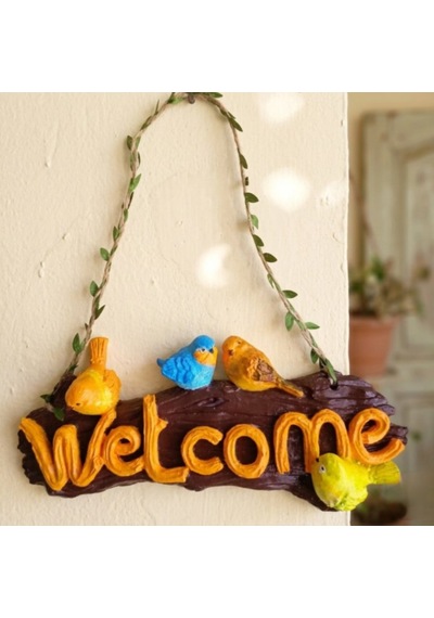 Welcome Kapı Süsü -o-265 11x30 Cm