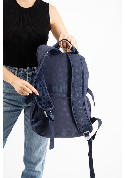 Ventis Maskotlu Unisex Okul Çantası Lise Ortaokul Sırt Çantası 43 30 Cm Çok Cepli Vnt9-a Lacivert