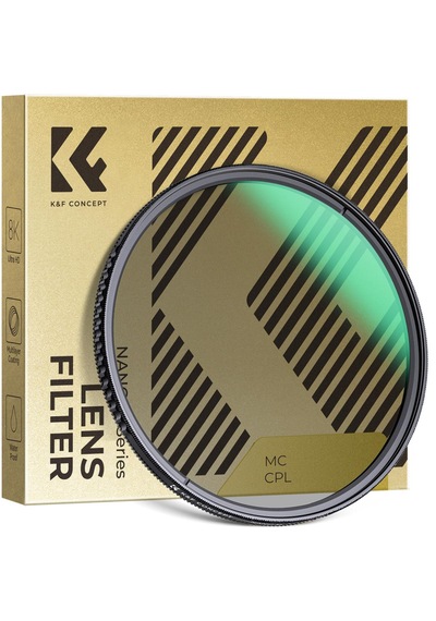 K&f Concept 86mm Cpl Filtre - Nano-d 24 Katmanlı Kaplama, Hd/hidrofobik/çizilmeye Dayanıklı