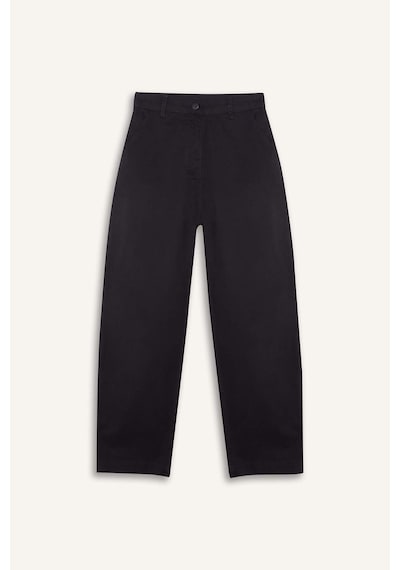 DeFacto Carrot Fit Gabardin Pantolon Normal Bel E5963AX25SPBK81
