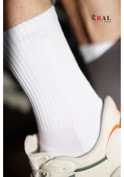 Kral Socks Silikon Tabanlı Kaydırmaz Taban Altı Havlu Terletmez 2 Çift Pamuklu Dikişsiz Soket Spor Çorabı Asorti