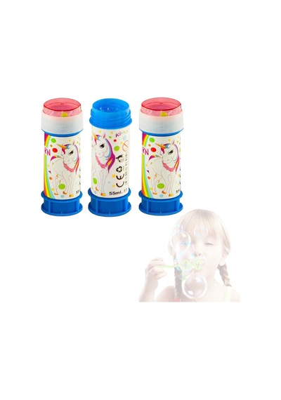 Unicorn Rainbow Köpük Baloncuk - 3 Adet