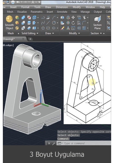 Autocad 2019 Video Ders Eğitim Seti