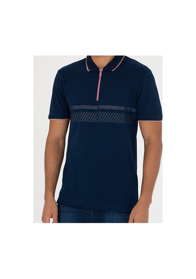 Pierre Cardin Slim Fit Tişört 50264202-vr033 Lacivert