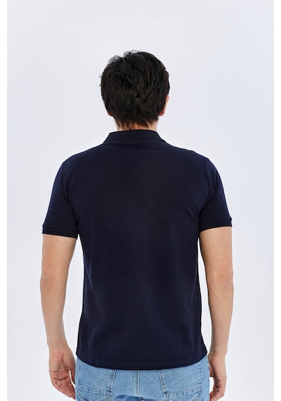 Süvari Slim Lacivert Erkek Polo Yaka T-shirt Ts1014000474