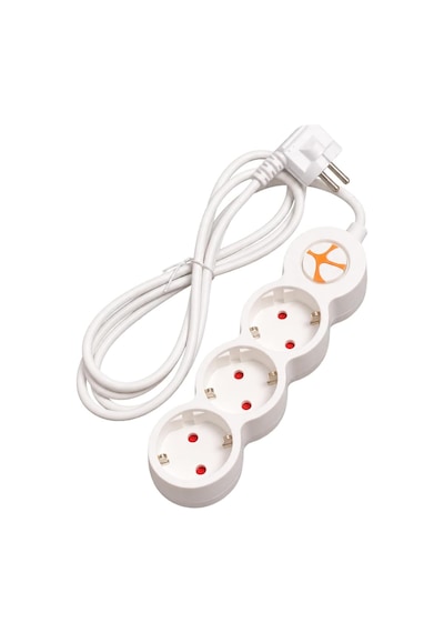 Tunçmatik Powerstrip 3 Üçlü Anahtarlı Grup Priz 1.5m