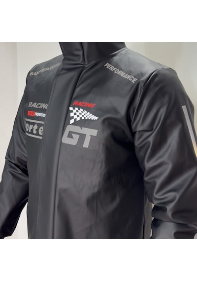 Forte Gt 2001139 Yağmurluk Takım Siyah Racıng Flag Pvc Diğer