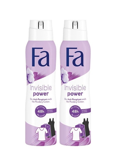 Fa Invisible Power Kadın Sprey Deodorant 2 x 150 ML