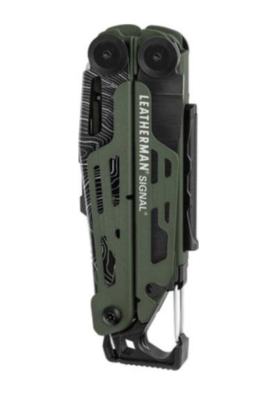 Leatherman Kamp Signal Green Topo Blade Yeşil