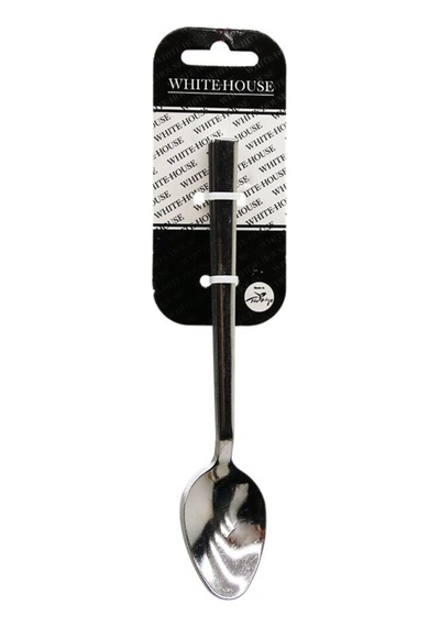 6 Parça Eko Çubuk Sade Metal Tatlı Kaşık 2mm 5671 Çok Renkli Çok Renkli