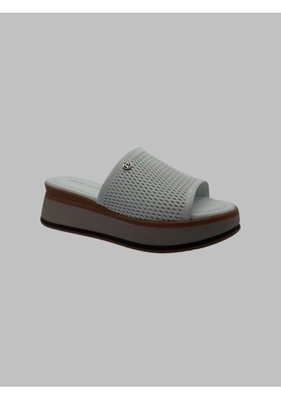 Pierre Cardin Pc-7354 Kadın Deri Terlik Beyaz