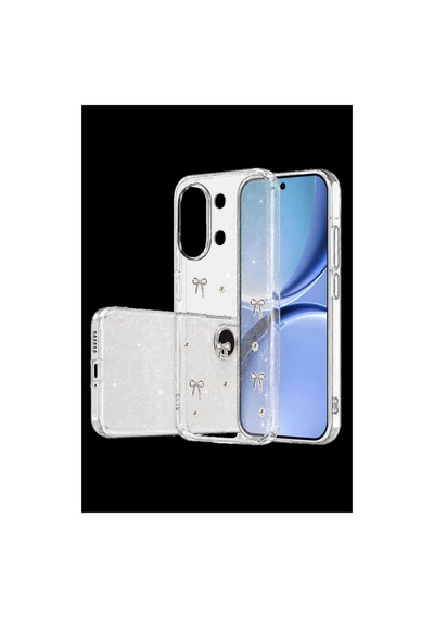 Newface Poco X8 Pro Max Fiyonk Desenli Kapak - Desen 5