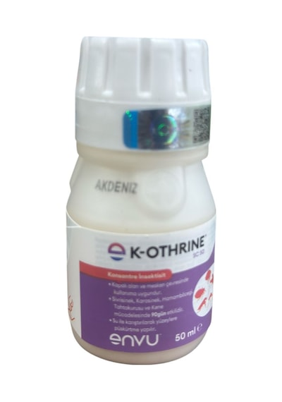 Envu K-othrine Sc50 Hamamböceği Pire Tahtakurusu Ve Sivrisinek Etkili Konsantre 50 Ml
