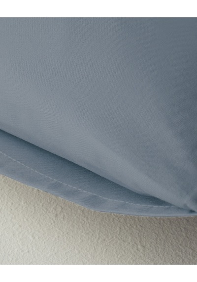 English Home Novella Premium Soft Cotton 2'li Yastık Kılıfı 50x70 Cm Denim Mavi