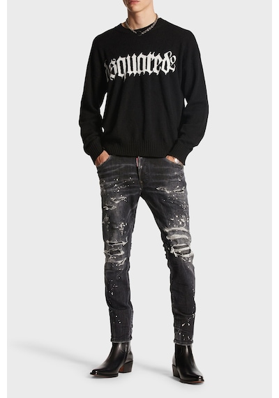Dsquared2 Erkek Kot Pantolon S74lb1430 S30503 900 Siyah