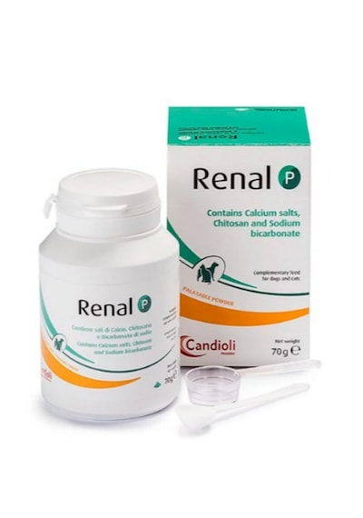 Candioli Renal P 70 Gr - Kedi Ve Köpek İçin Fosfor Bağlayıcı Böbrek Koruma Tozu