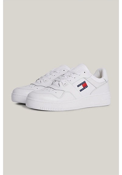 Tommy Hilfiger Erkek Ayakkabı Em0Em01395 Ybr Beyaz