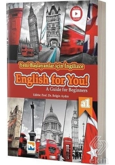 Yeni Başlayanlar İçin İngilizce English for You!-A Guide for Beginners A1- Nisan Kitabevi Yayınları