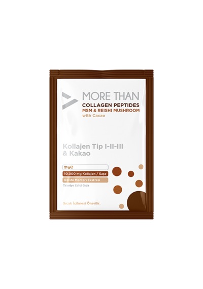 More Than Peptıdes MSM & Reıshı Mushroom Collegen 30 Saşe