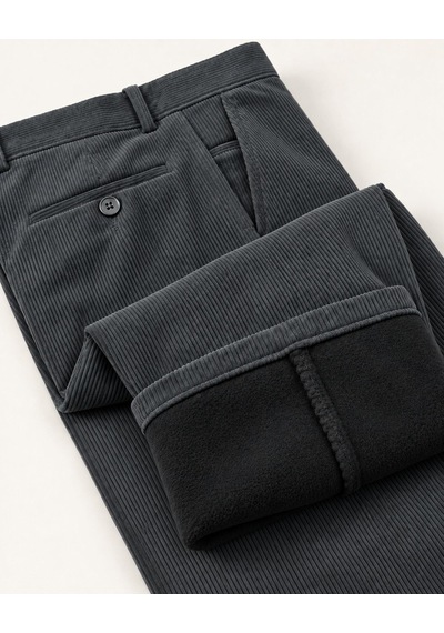 Classics Men Erkek Rahat Kesim Yüksek Kalite Kışlık Kalın Içi Polarlı Termal Kadife Pantolon Baba Fitilli Füme Classics Men Erkek Rahat Kesim Yüksek Kalite Kışlık Kalın Içi Polarlı Termal Kadife Pantolon Baba Fitilli Füme