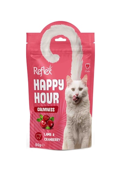 Buradabulabilirsin Reflex Happy Hour Sakinleşmeyi Destekleyici Kedi Ödül Maması 60 Gr Bbz