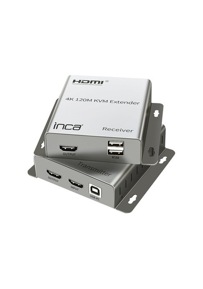 Inca Iex-120 Hdmı 4k 120m Kvm Extender