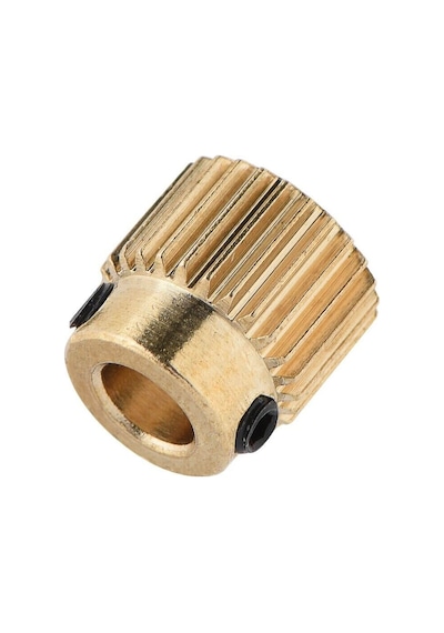 Koodmax Mk8 Extruder 40 Diş 5mm Pirinç Özel Tel Besleme Ekstrüzyon Tekerleği Dişlisi