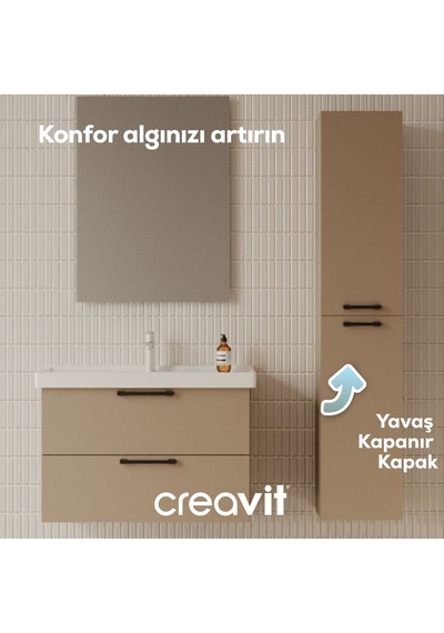 Creavit D20 30 Cm Sola Açılır Boy Dolabı Dafne Melamin Kapak Demonte Dafne Creavit D20 30 Cm Sola Açılır Boy Dolabı Dafne Melamin Kapak Demonte Dafne