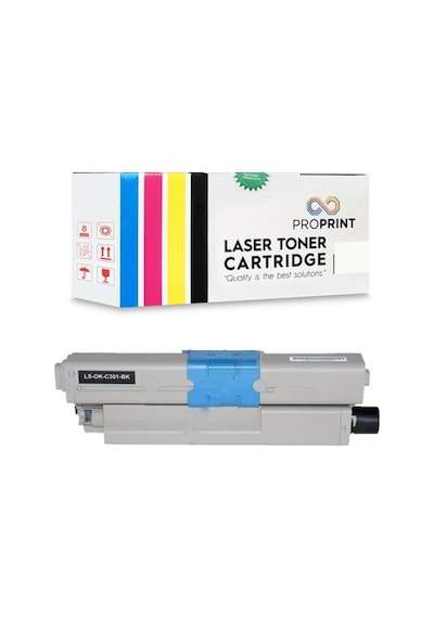 Proprint Oki C301 44973544 Siyah Uyumlu Toner 2200 Sayfa MC342dn