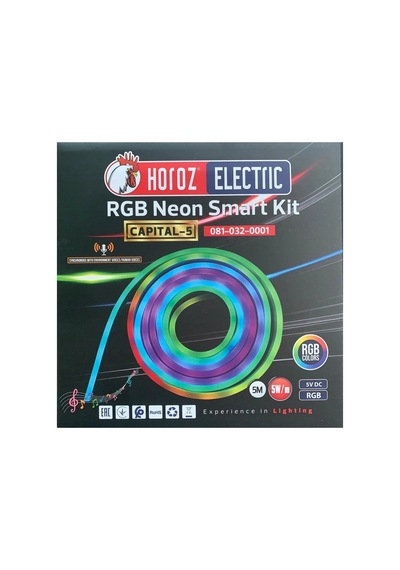 Horoz Capital5 Rgb Neon 5 Metre Smart Kit 5w Waterproof Smd Led