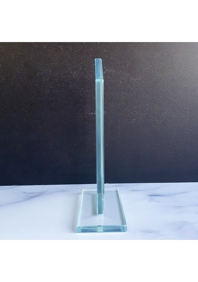 Decorita Plaket|Kristal Cam Plaket|Şekil-5|Baskısız|10'lu Takım
