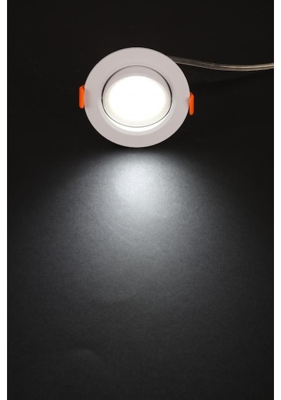 5 ADET CT 5204 Cata 5W Sıva Altı Led Spot Beyaz Işık 6400k