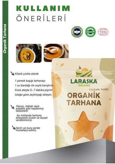Organik Bol Sebzeli Tarhana 250g Loçkam Serisi