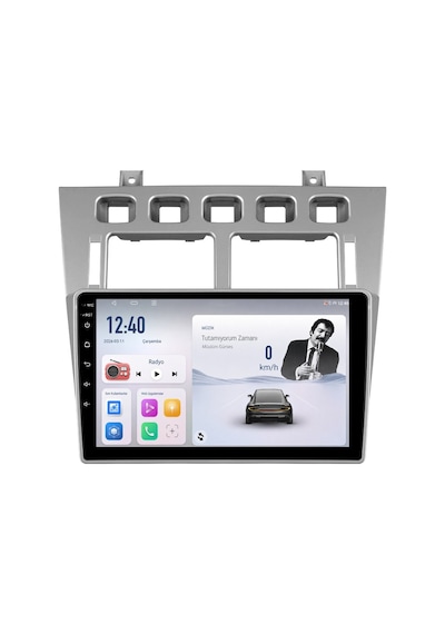 Chery Alia 2008-2011 Android Multimedya Carplay Android Auto Navigasyon Kameralı 4gb Ram 64gb 9"