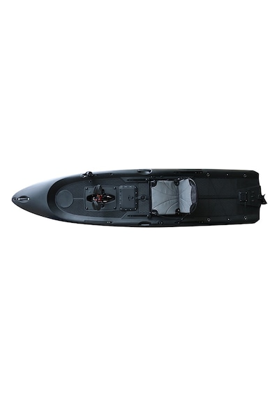 Sup Pro Tek Kişilik Pedallı Balıkçı Kanosu Siyah