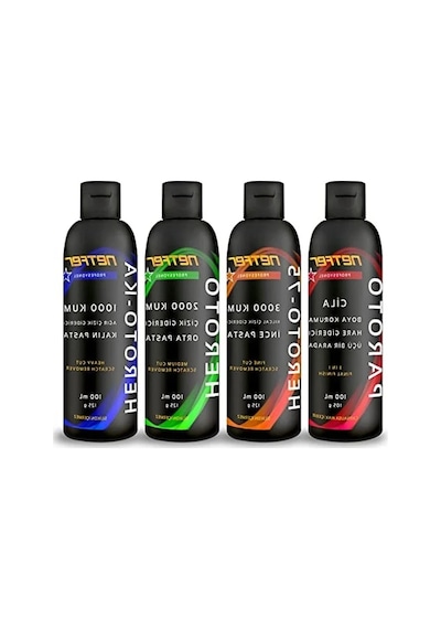 4'lü Pasta Cila Seti, 4x100 Ml Boyutunda Uygulama Kolaylığı -