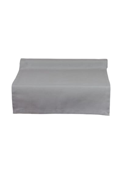 Inorien Masa Örtüsü Runner, Pamuk Polyester Karışım, 40x150 Cm Taş Gri Diğer