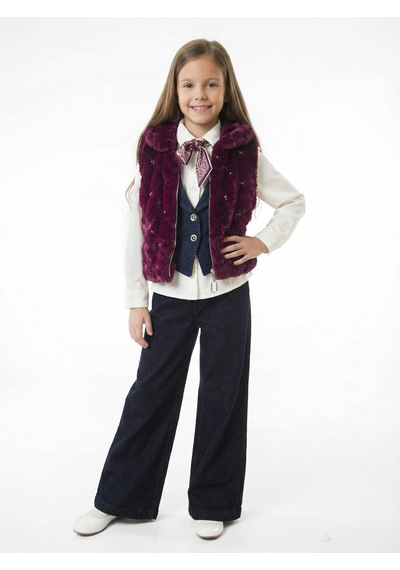 Xo Kids Kız Çocuk 4lu Alt Üst Takım 7-14 Yaş 3927-4927 Bordo