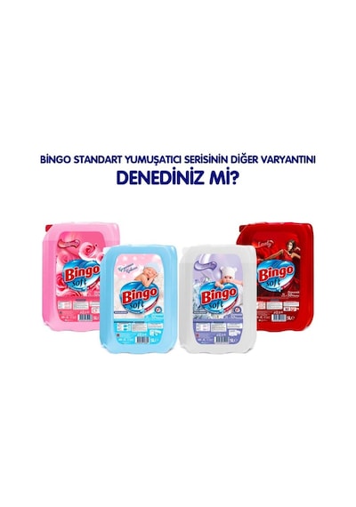 Bingo Soft Çamaşır Yumuşatıcısı Lavanta 5 L