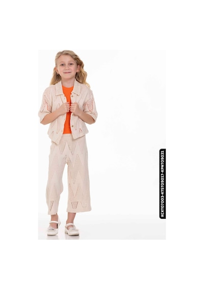 XO Kids Kız Pantolon 1-5 Yaş 35489 Kpnt09028 Bej 001