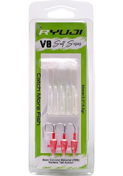 Ryuji V8 Salt 10cm 10gr Silikon Yem