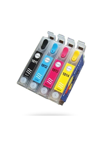 Epson 1811 - T1814 / 1801 - 1084 Uyumlu Kolay Dolan Kartuşlar - Xp - 202 / Xp - 302 / Xp - 305 / Xp