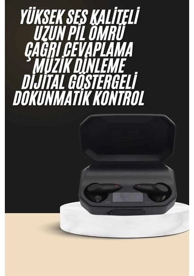Kulak İçi Bluetooth Kulaklık Rgb Işıklı Çift Mikrofonlu Apple Uyumlu iOS/android Uyumlu Bt 5.2 Standart