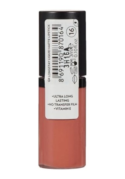 Longstay Lipstick Mini No: 16 - Bulaşmayan Likit Mini Mat Ruj 3 Ml 0