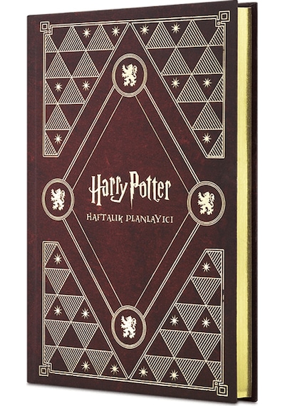Mabbels Mösyö Taha Harry Potter Haftalık Ajanda Gryffindor Çok Renkli